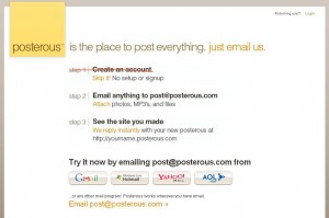 posterous
